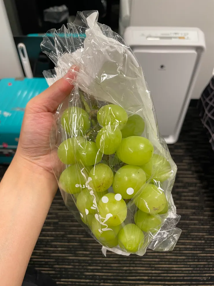 我在台灣不太會買水果吃的