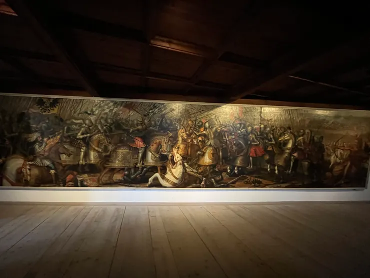 11公尺長的油畫