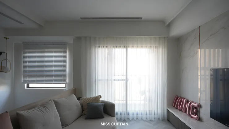 窗簾小姐紗簾案例