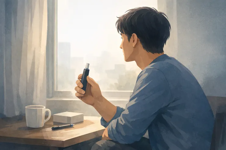 不是在抽，而是在停下來想：我真的只是習慣，還是已經離不開尼古丁？