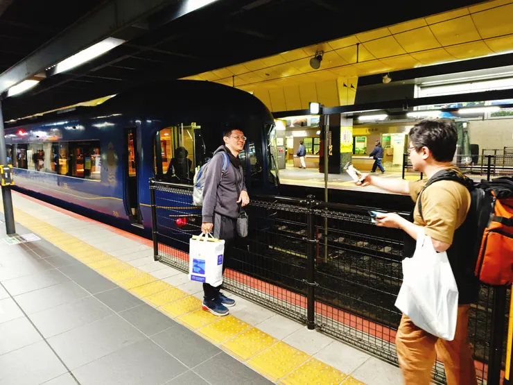 跟「丹後の海」合影的Ｊ桑