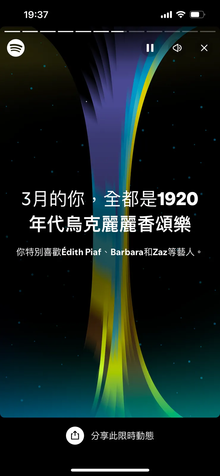 我的2024 Spotify年度總回顧