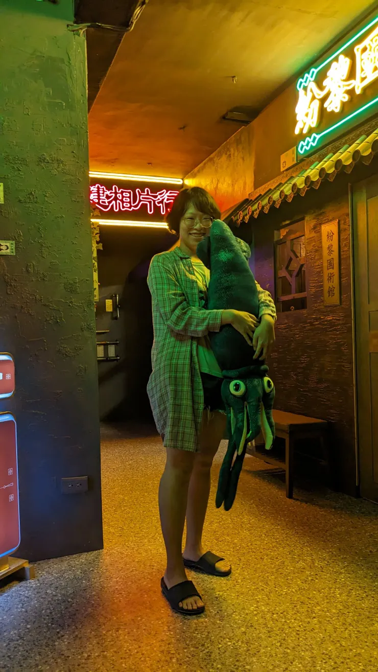 不愧是關漁，裡面漁貨很多（誤）