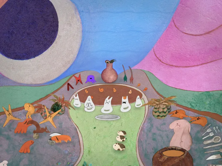 《噴泉水》電影劇照／TIAF 臺中國際動畫影展 提供