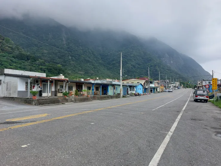 在聚落南端看主要市街 / 資料來源：林鴻鈞@並木居