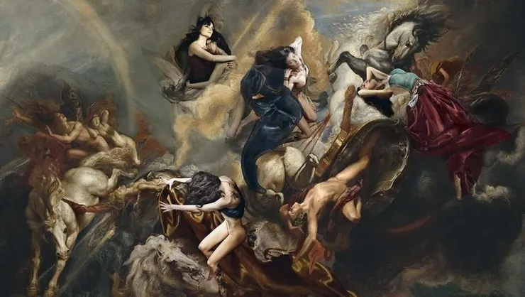 人仰馬翻的混亂場面