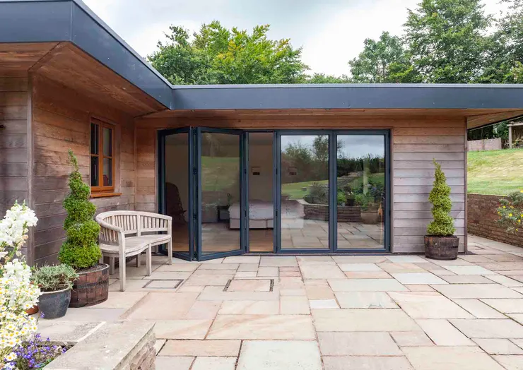 A bifold doors