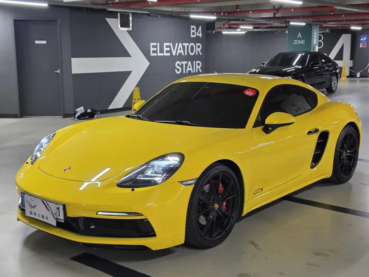2019 Porsche 718 Cayman GTS 2.5韓規外匯車