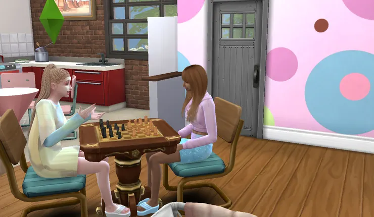 歐娜每次跟黑同學吵架都會找桑雅談心...