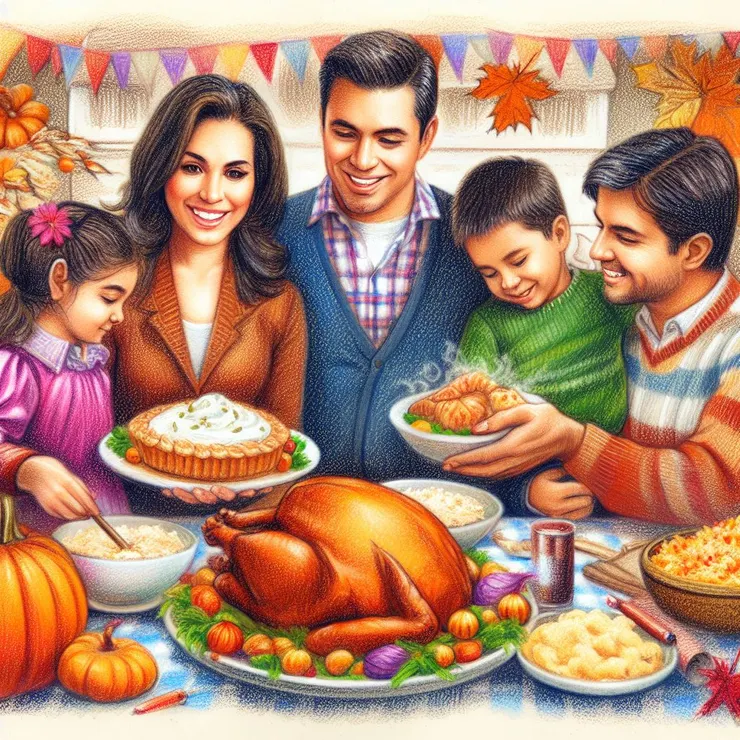 AI生圖—感恩節