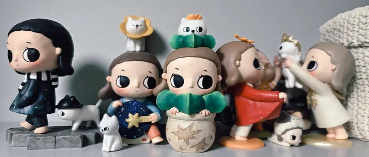 喜歡的nyota手辦公仔在年末時推出了新系列