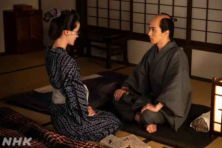 阿貞希望蔦重保守這個秘密