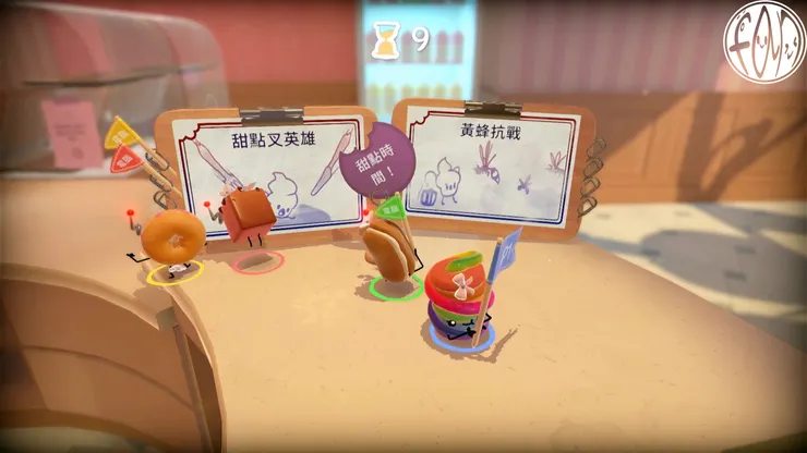 一人遊玩,會以玩家的選擇為優先