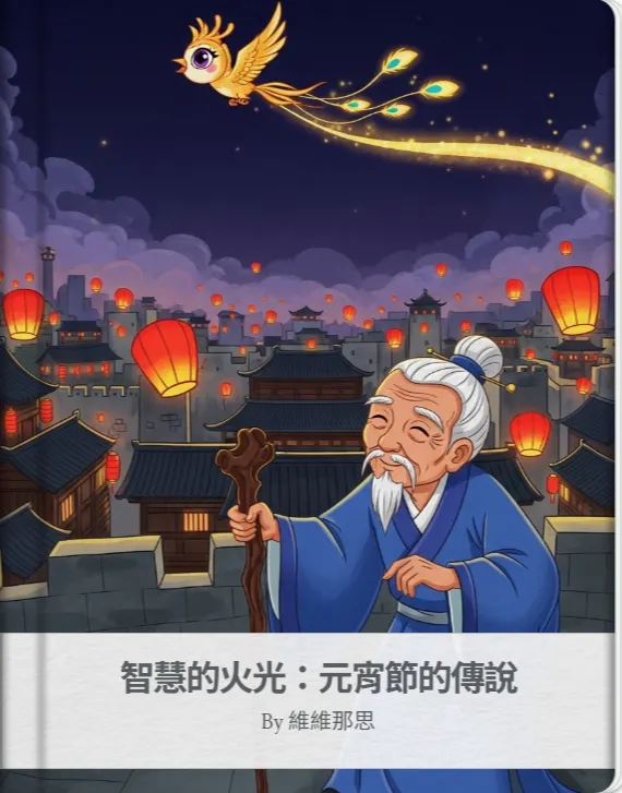 智慧的火光，元宵節的傳說