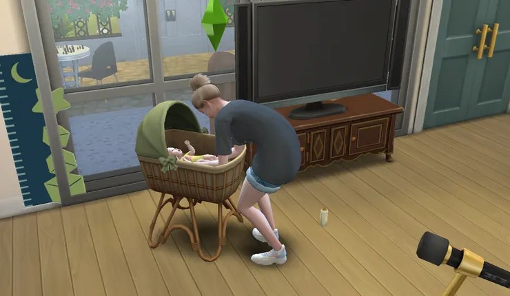 芊芊開始專心照顧桑雅...