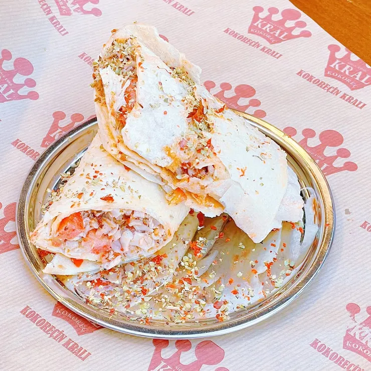 土耳其伊斯坦堡必吃美食_羊腸捲餅 Kokoreç