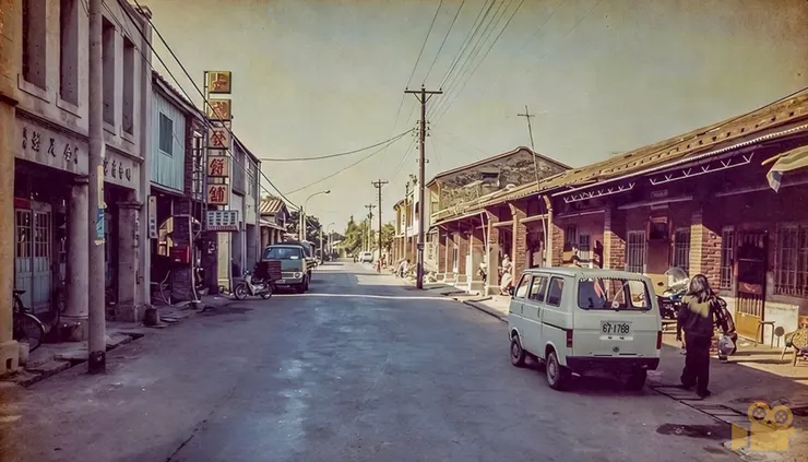 歸仁舊街仔 1980（ 數位修復  劉芳吉 ）