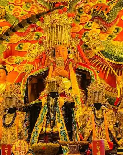 天上聖母（圖片截圖於網路）