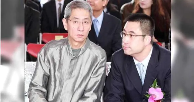 蔡辰洋與長子蔡伯府