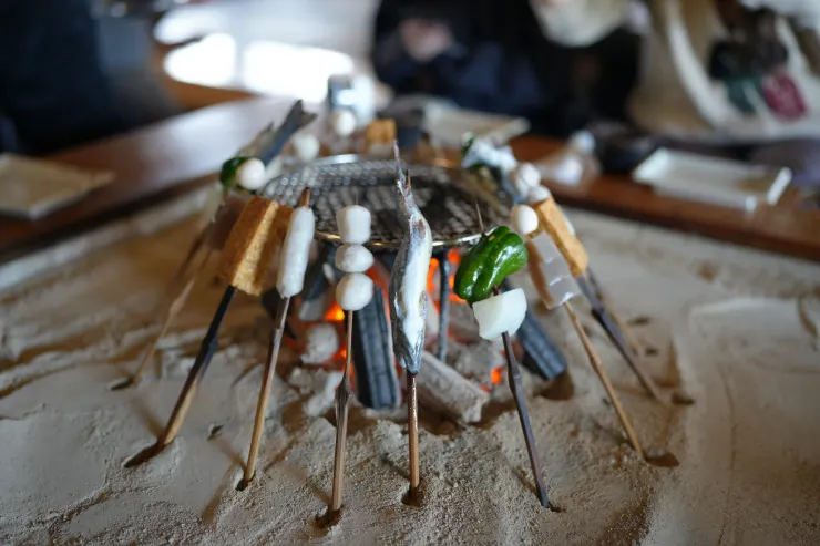 像串燒又像烤肉