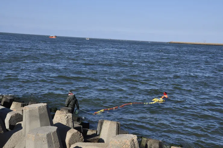 羅塞塔，尼羅河出海口以及當地的漁夫
