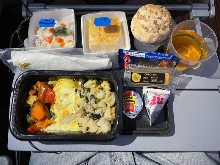 新加坡航空午餐機餐