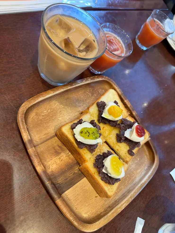 名古屋有名的紅豆吐司