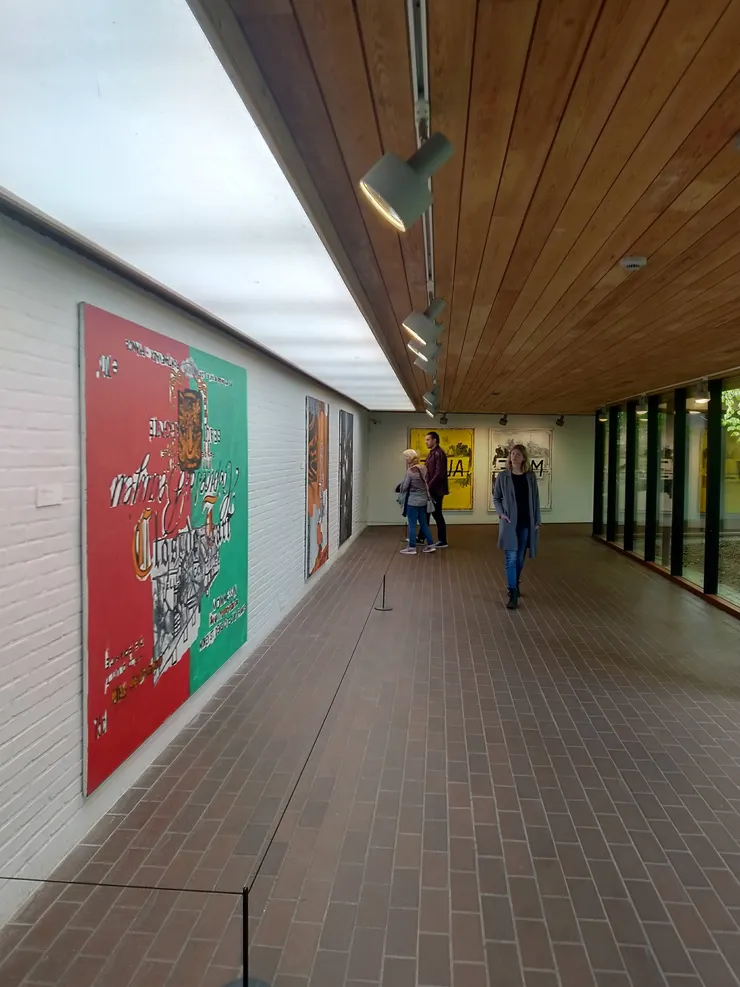 在這裡欣賞藝術是件幸福的事