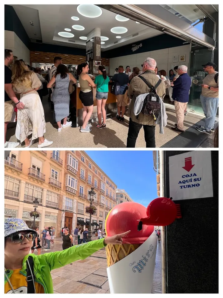 天氣熱買冰淇淋先抽號碼牌