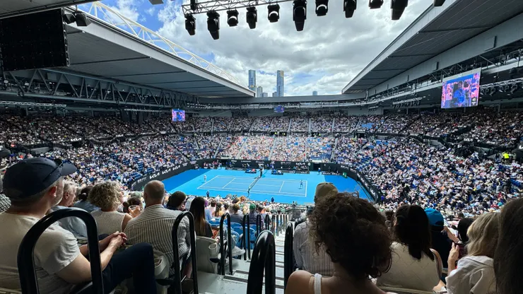 Rod Laver Arena的MM排 視野