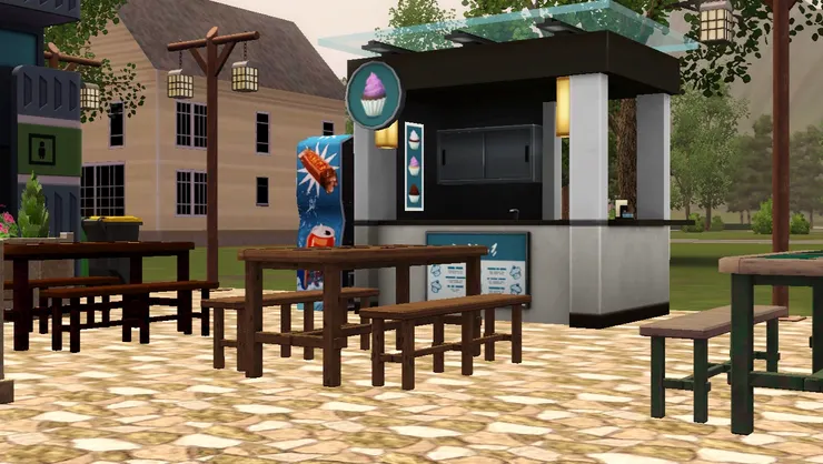 真的是杯子蛋糕店！我最喜歡甜食了！