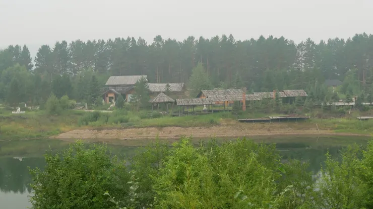 漠河老村，看見不太特別就沒有進去