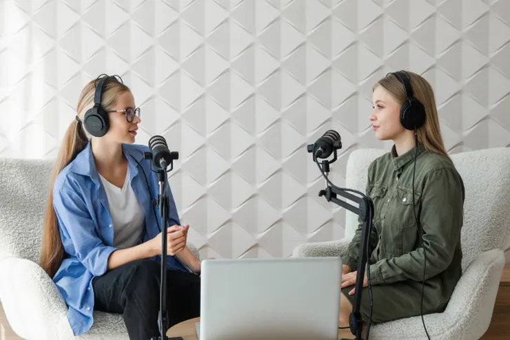 錄音 (圖片來自Photo-ac)