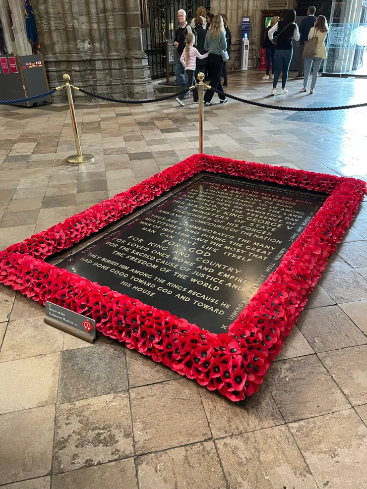 只有這塊紀念在一戰中身亡的無名將士碑不能踩