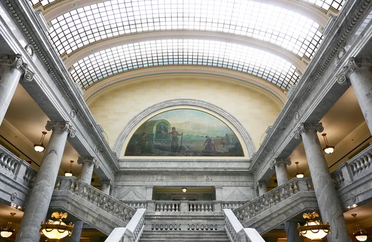 Utah State Capitol／鹽湖城州議會大廈