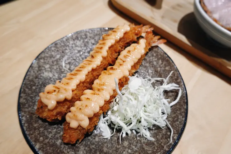 炙燒明太子炸蝦 NT$120