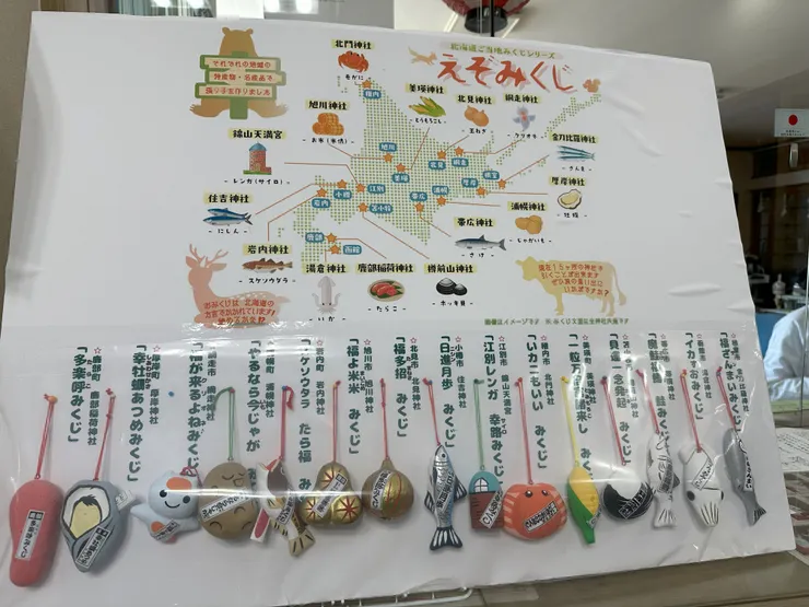 北海道神籤地圖，是要來幾次，才能收集整套