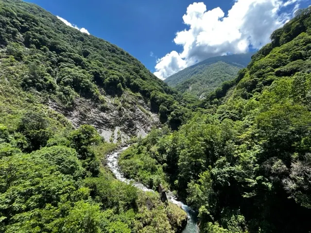 潺潺溪水,總想著它何處來 往哪去