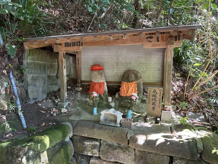 岩殿寺有兩位超可愛的地藏