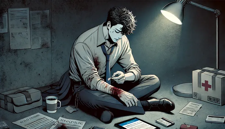 不是為了恢復全血,只是不想在下一場會議前倒下。 他懂得怎麼自救,只是從來不說。