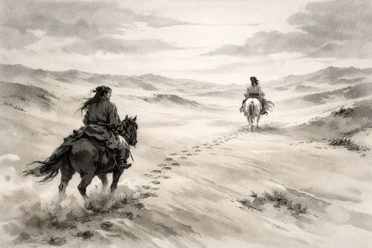 梁练伟沙漠远随李文秀