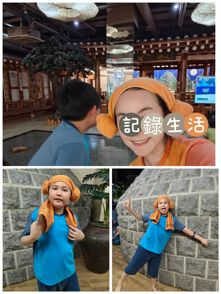 羊角毛巾果然比較適合小孩族群