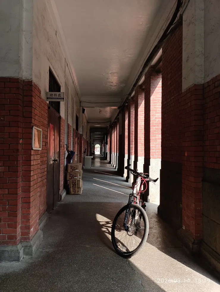 當時的日式紅磚建築皆保留下來