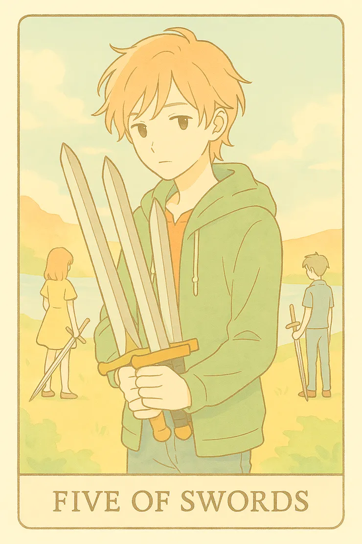 寶劍5（Five of Swords）