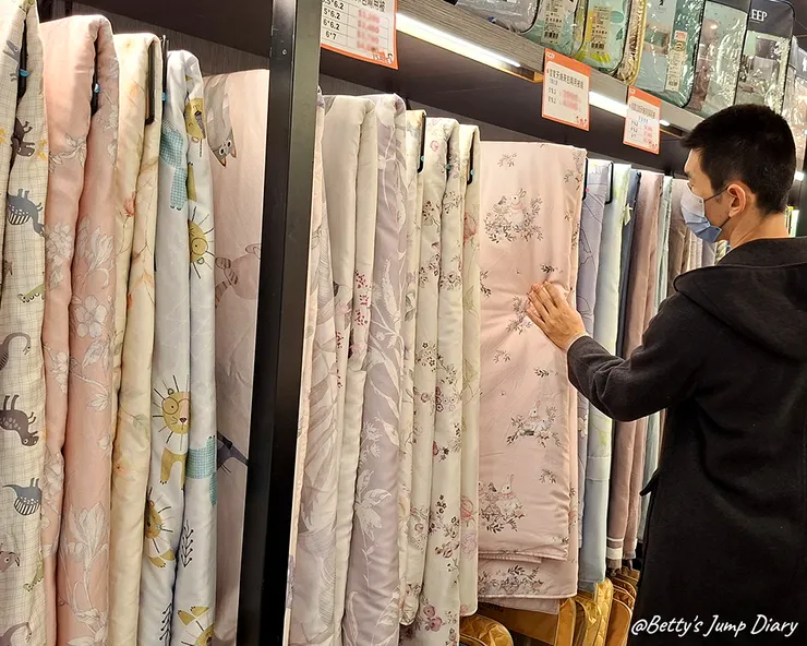 ▲好傢在寢具床墊館-竹北店/圖片來源：Betty's Jump Diary