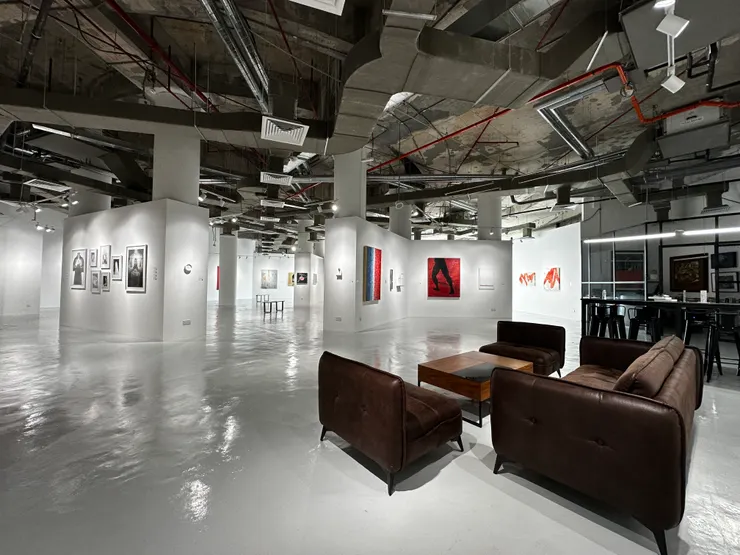 Galeri Puteh 畫廊一角. Photo courtesy of R.U.ART