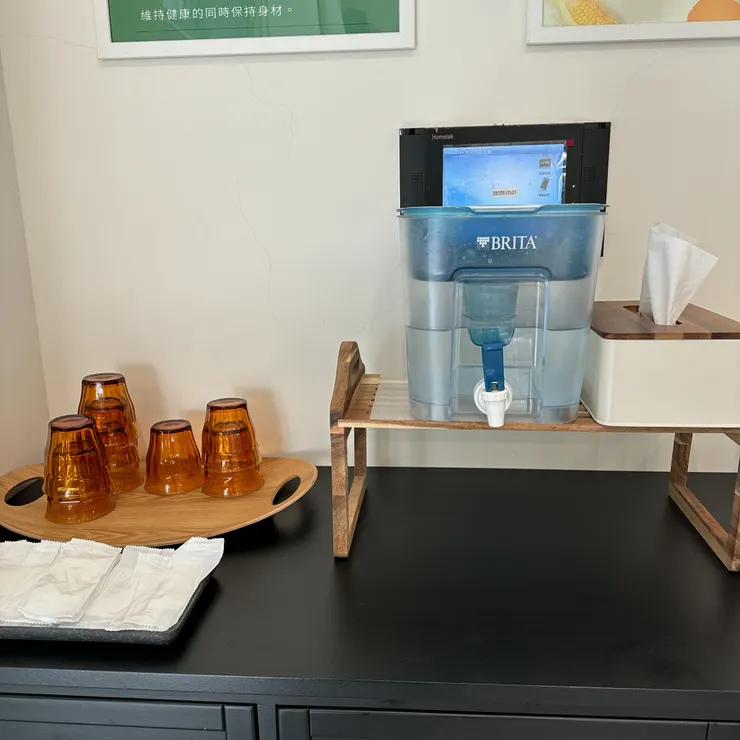 店內提供飲用水