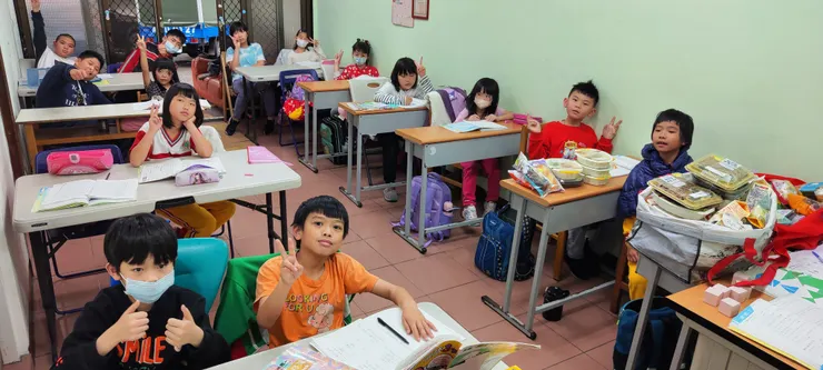 向陽孩童課輔照片/ 圖 向陽關懷協會 提供