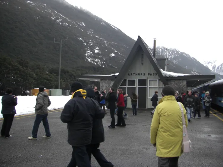 中繼休息站Arthurs Pass