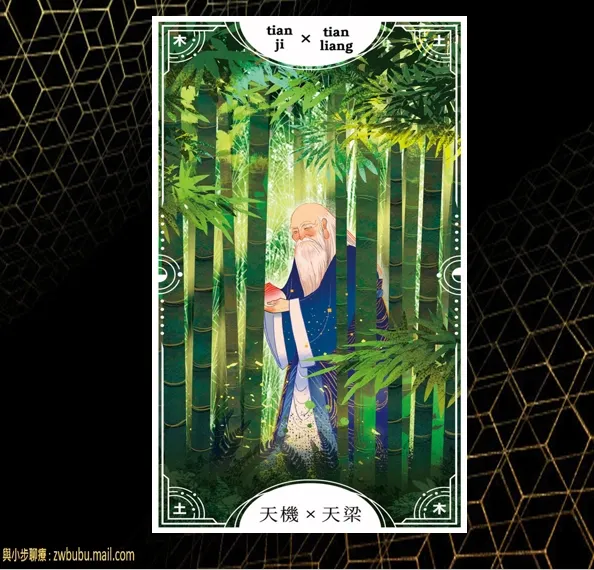 這個天機、天梁在命盤上會有同宮及對拱，這兩種組合。